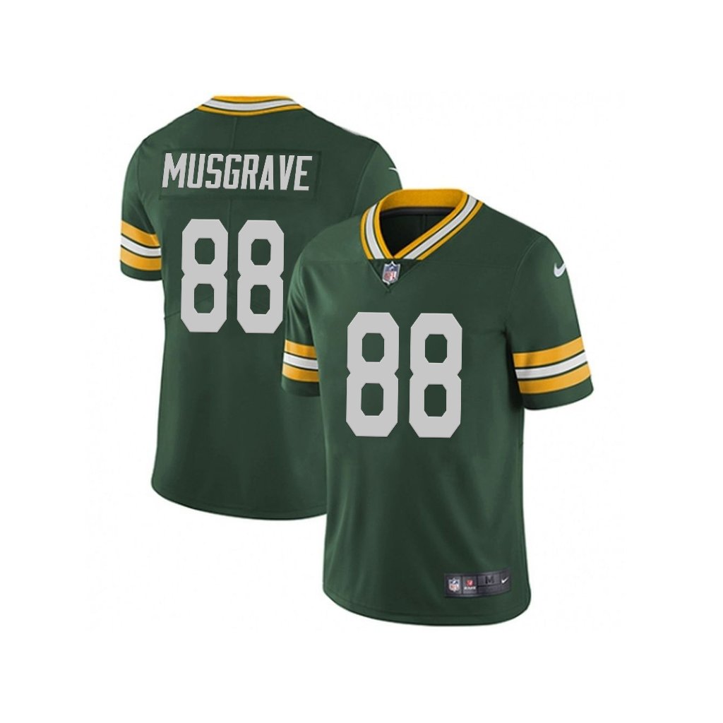 Green Bay Packers Luke Musgrave Green Jersey